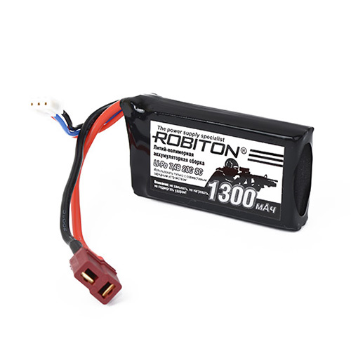 Аккумуляторная батарея ROBITON LP-STB2-1300 Lipo 7.4В 1300мАч