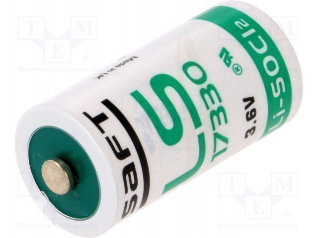 Литиевая батарейка SAFT LS 17330 2/3A