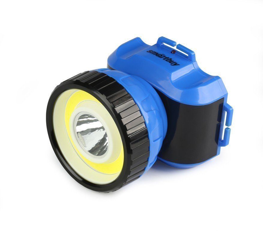 Аккумуляторный налобный фонарь Smart Buy SBF-HL5C (1 Вт LED +3 ВТ COB)
