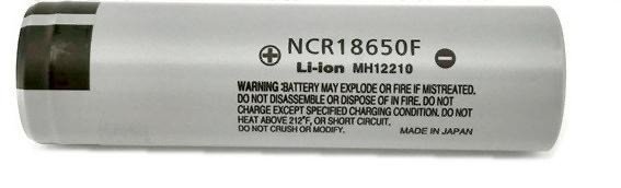 Аккумулятор незащищаенный 18650 Li Ion Panasonic NCR18650F 2900 мАч