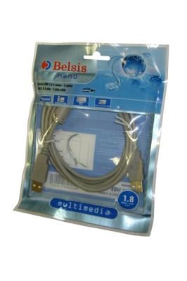 Кабель Belsis multimedia nano BW 1403 USB2.0 A - USB A 1,8м