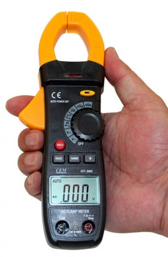 Цифровые токовые клещи DT-380