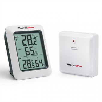 Домашняя метеостанция ThermoPro TP-60 с внешним датчиком влажности
