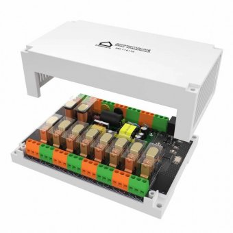 Блок реле упраления на 10 реле  проводной Ectocontrol RS485 (Modbus)