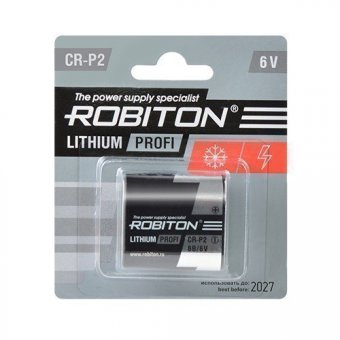Литиевая батарейка ROBITON PROFI CR-P2 BL1