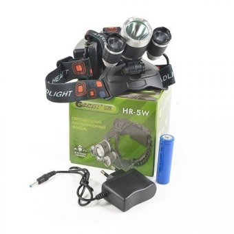 Фонарь налобный GARIN LUX HR-5W налобный