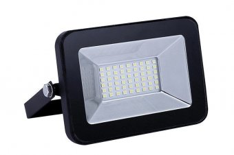 Прожектор ULTRAFLASH LFL-2001 C02 светодиодный, 20Вт, 6500К, IP65 черный