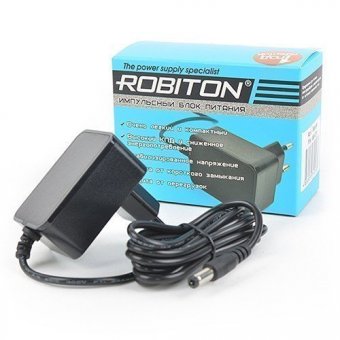 Адаптер ROBITON IR9-9W 5,5x2,5/12 (+)