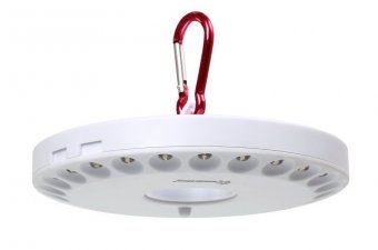 Светодиодный светильник с карабином для подвешивания Smart Buy SBF-8254-W (48 LED 3АА) белый