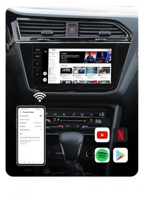 Автомобильный мультимедийный плеер Carplay AI Box 