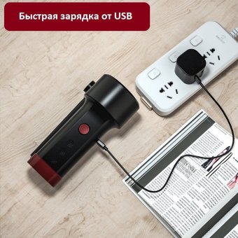 Беспроводная аккумуляторная мощная воздуходувка для чистки ANYSMART TDA061