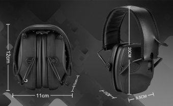 Тактические противошумные наушники для стрельбы ANYSMART X4
