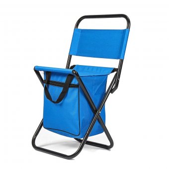 Стул складной туристический с сумкой 35х26х58 см Luxury Gift, синий