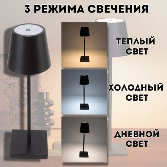 Светильник настольный светодиодный ANYSMART черный