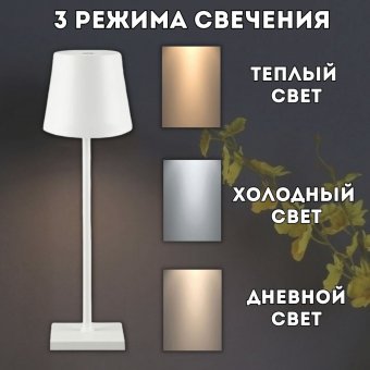 Светильник настольный светодиодный ANYSMART белый