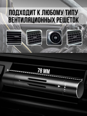 Ароматизатор автомобильный на дефлектор, освежитель в машину, пахучка PowerNest