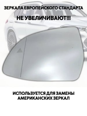 Зеркальные элементы для левого и правого зеркал BMW Х7 Х6 Х5 Х3 серии G 227636