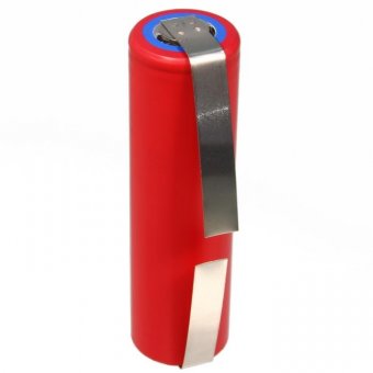 Аккумулятор Li-Ion 18650 3500мАч 10A 3,6В (ячейка Sanyo NCR18650GA) незащищенный, с выводами