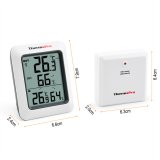 Домашняя метеостанция ThermoPro TP-60 с внешним датчиком влажности