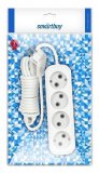 Удлинитель Smart Buy 4 гнезда SBE-10-4-02-N без заземления, ПВС 2х1,0