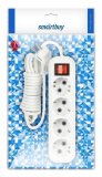 Удлинитель Smart Buy 4 гнезда SBE-16-4-03-ZS, ПВС 3*1,0