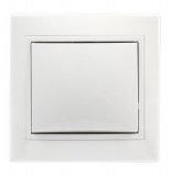 Выключатель "Венера" Smart Buy 1-клавишный SBE-01w-10-SW1-0, белый