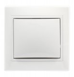 Выключатель "Венера" Smart Buy 1-клавишный SBE-01w-10-SW1-0, белый