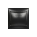 Выключатель "Венера" Smart Buy 1-клавишный с индикатором SBE-01b-10-SW1-1-c, черный