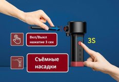 Беспроводная аккумуляторная мощная воздуходувка для чистки ANYSMART TDA061