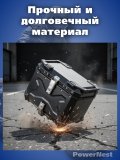 Мотокофр алюминиевый 45 л для мотоцикла, скутера для путешествий Премиум PowerNest 229310